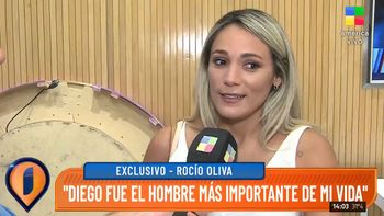 Rocío Oliva confesó cómo se llevaba con el Clan Maradona y contó a qué se dedica actualmente