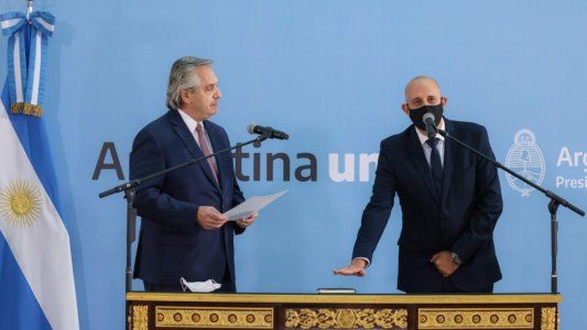 Alberto Fernández le tomó juramento a Alexis Guerrera, el nuevo ministro de Transporte