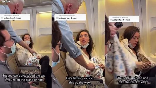 Subió a un avión, fingía tener a su bebé en brazos, pero, en realidad, escondía algo insólito