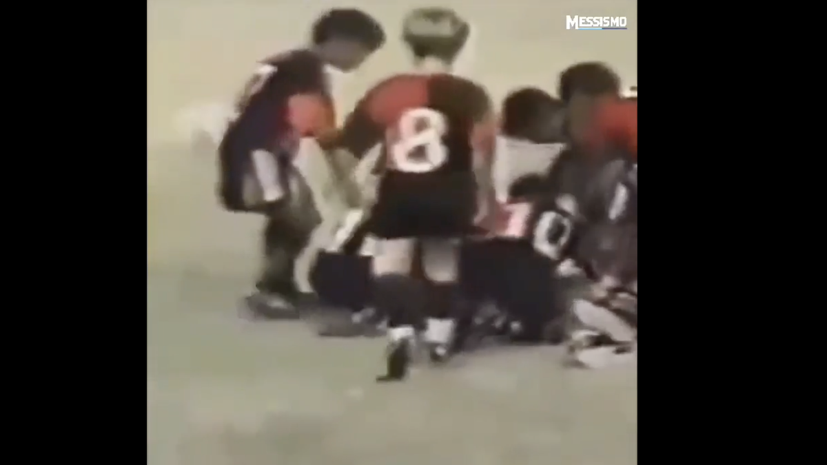 El inédito video de Lionel Messi a los 9 años: ganó un torneo