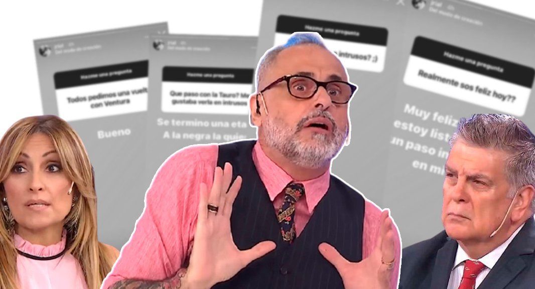 Fuerte reflexión de Jorge Rial en las preguntas de Instagram: ¿Sigue en Intrusos? ¿Qué piensa de Tauro y Ventura?
