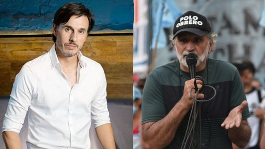 Roberto García Moritán charlaba con piqueteros y Eduardo Belliboni se enojó: ¿Cómo se van sacar fotos con un cheto?