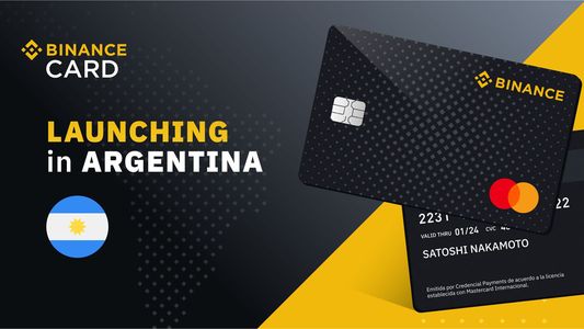 Binance card: llegó a la Argentina la tarjeta del gigante de las criptomonedas