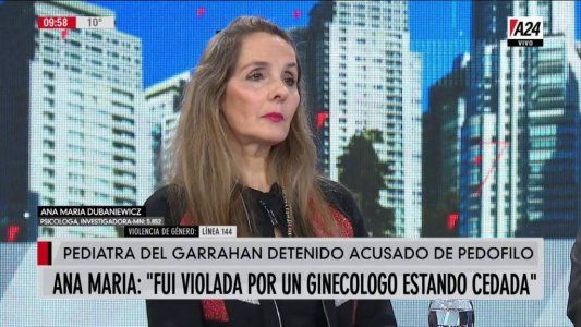 Una especialista en abusos contó en vivo que fue violada en su juventud por un médico que debía practicarle un aborto