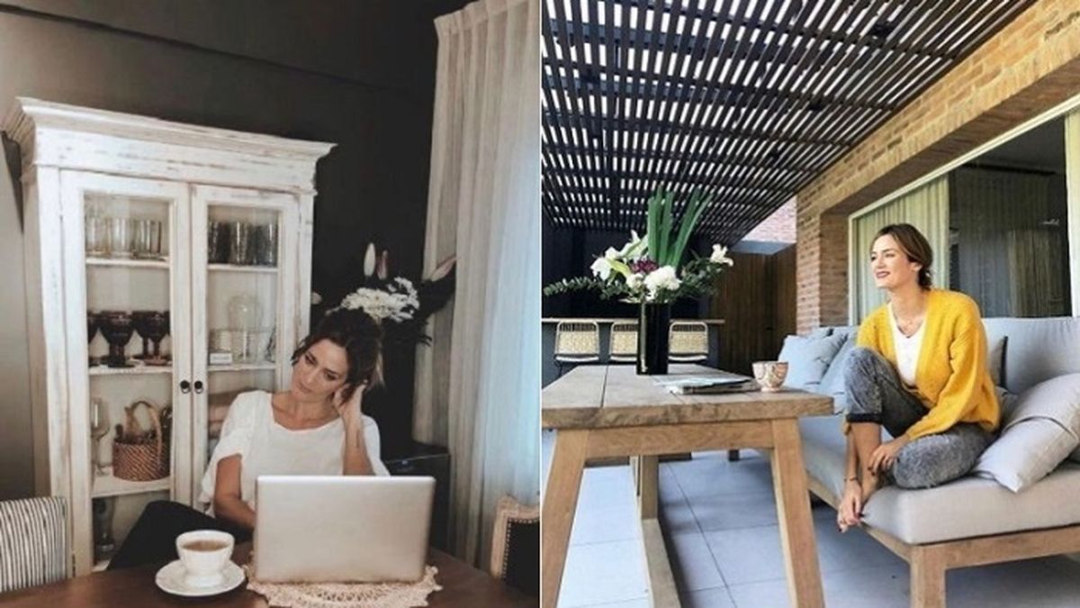 Algunos de los ambientes de la casa que comparten Paula Chaves y Pedro Alfonso junto a sus hijos.&nbsp;