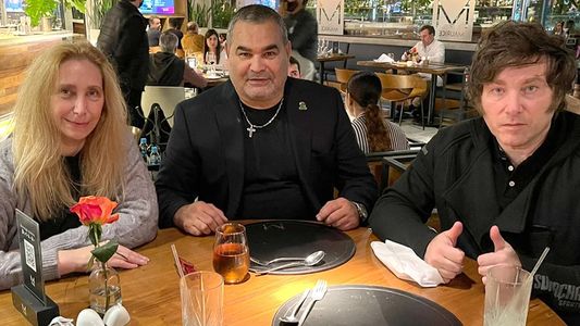 La curiosa cena de Javier Milei con José Luis Chilavert