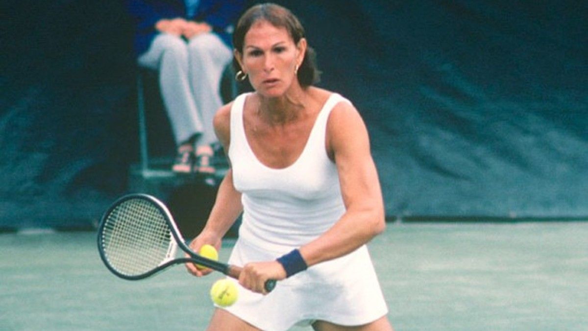 La historia de Renée Richards, una tenista estadounidense que nació como varón pero decidió operarse y cambiar de sexo. 