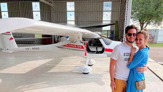 Emanuel Ortega deslumbró a Julieta Prandi con un romántico vuelo