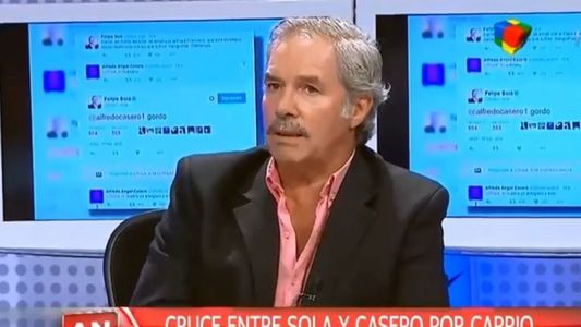 Felipe Solá habló del insólito cruce tuitero con Alfredo Casero