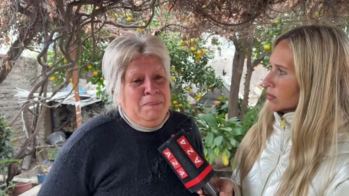 La mujer afirmó que desconocía aspectos de la vida de su hijo y que le da vergüenza mirar a la cara a los familiares de Agostina Vega. (Foto: captura de pantalla).