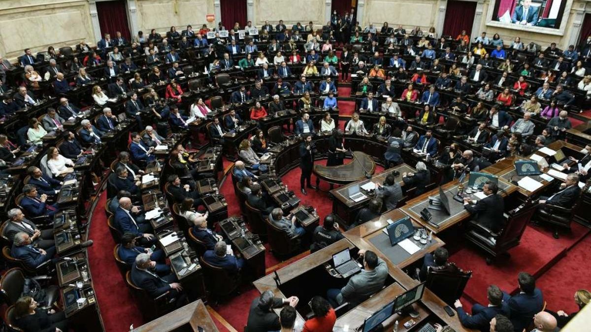 Presupuesto 2023: avanza el debate en el recinto de Diputados. (Foto: NA).