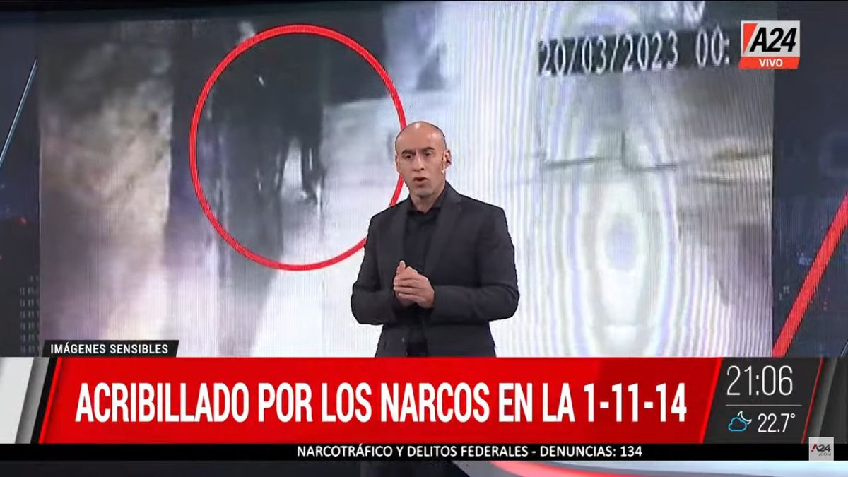 Esteban Trebucq habló sobre la detención de Marcelo Corazza. (Foto: A24)