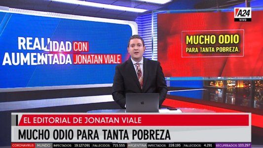 Mucho odio para tanta pobreza: el editorial de Jonatan Viale