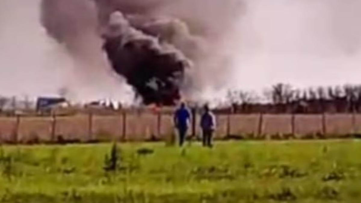 El accidente ocurri&oacute; cuando la aeronave iba a despegar. (Foto: cortes&iacute;a)