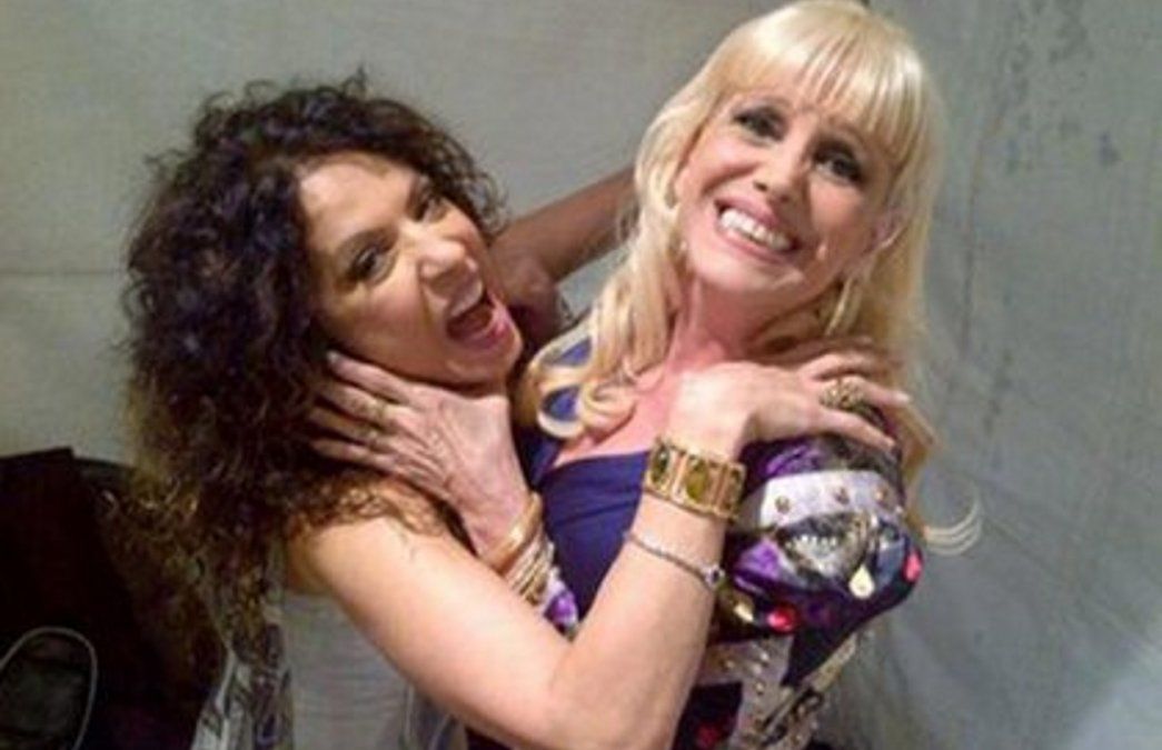 Patricia Sosa y Valeria Lynch volvieron a verse las caras