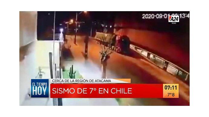 Sismo en el norte de Chile que llegó a sentirse en Buenos Aires