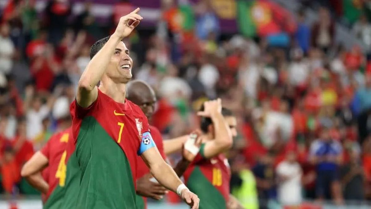 Cristiano Ronaldo se convirtió en el primer jugador en marcar goles en cinco Mundiales consecutivos.