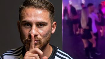 pescaron a alexis mac allister infraganti con su nuevo pareja: ¿se la presento a todos?