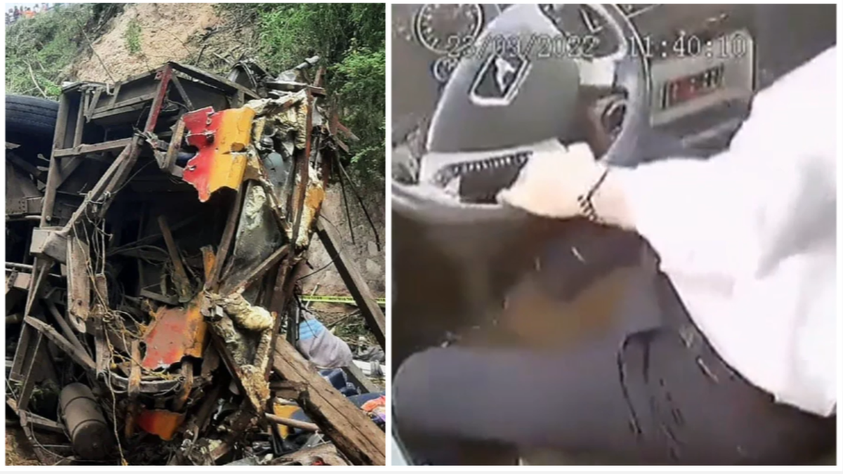 Tragedia en México: al menos 27 personas murieron al volcar un micro y caer por un barranco