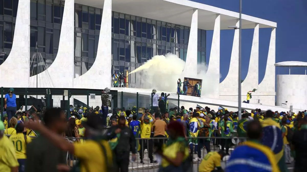 El 8 de enero de 2023 se intent&oacute; dar un golpe de Estado en Brasil, dice la justicia de ese pa&iacute;s (Foto: gentileza Jornal O Pharol).