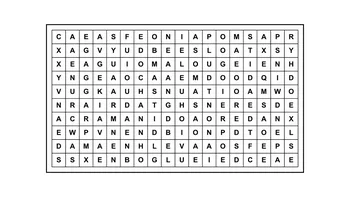 Encontrá la frase escondida en una sopa de letras con una cita célebre