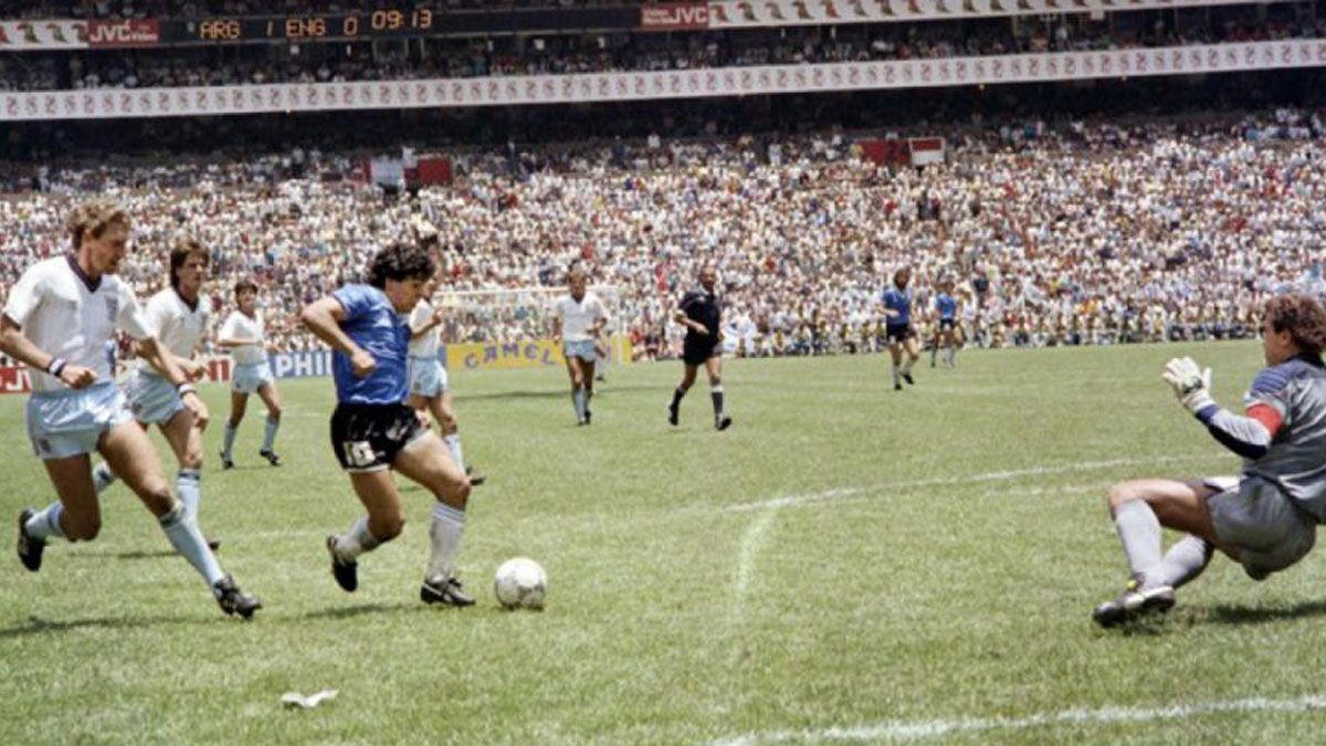 Diego Maradona y el mejor gol de todos los tiempos.
