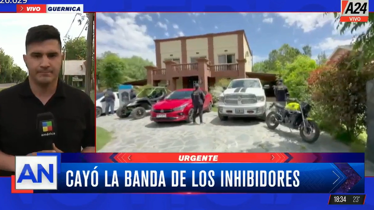 Detuvieron a la banda de&nbsp; los inhibidores. (Foto: captura&nbsp;