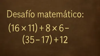 Desafío Matemático: ¿podés resolverlo sin antes ver el resultado?