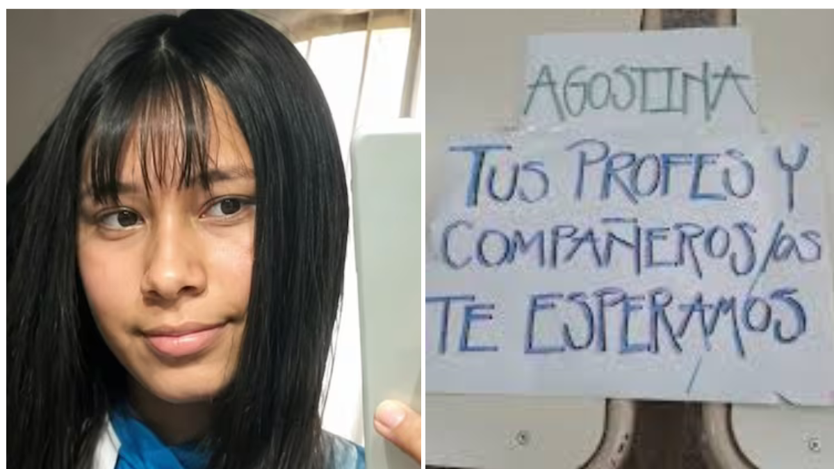 En el aula falta Agos: el conmovedor video de los compañeros de escuela de la adolescente desaparecida