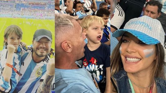 Así vivieron los famosos el triunfo de Argentina y su pase a octavos de final