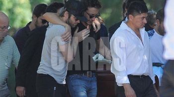 La desgarradora frase de Nico Vázquez en el último adiós de su hermano