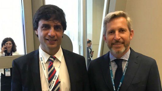 Lacunza y Frigerio en el aniversario número 60 del BID en Washington