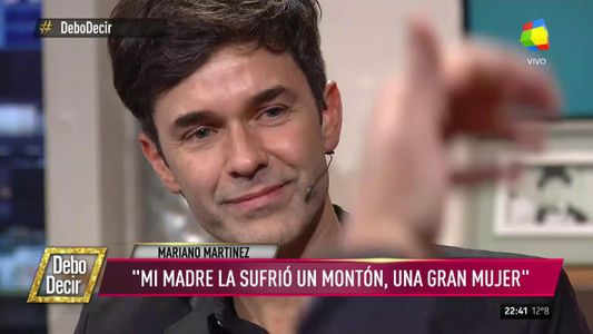 Mariano Martínez recordó la historia más dura de su vida: Estuve tres años sin caminar