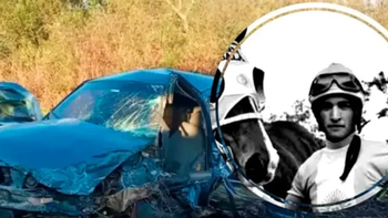 dolor absoluto por el fallecimiento de murio ezequiel blok tras un brutal accidente