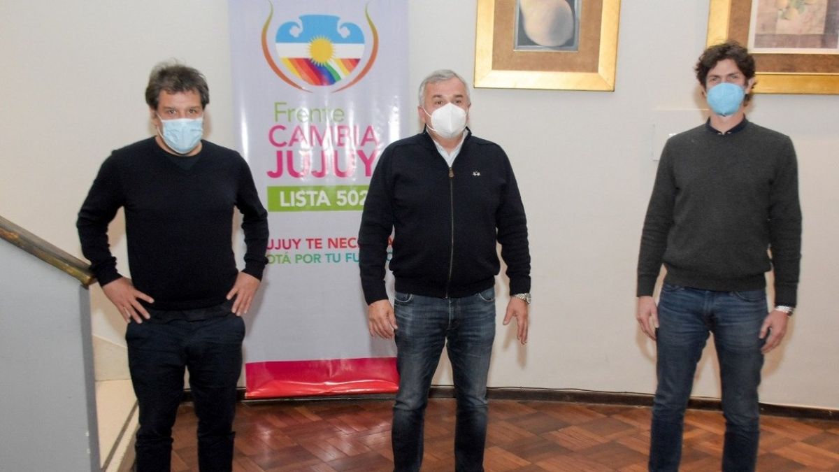 Facundo Manes y Martín Lousteau viajaron a Jujuy para festejar el triunfo de Gerardo Morales en Jujuy.