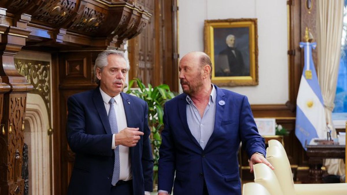 Alberto Fernández recibió a Gildo Insfrán y celebró su candidatura a la reelección en Formosa. (Twitter)