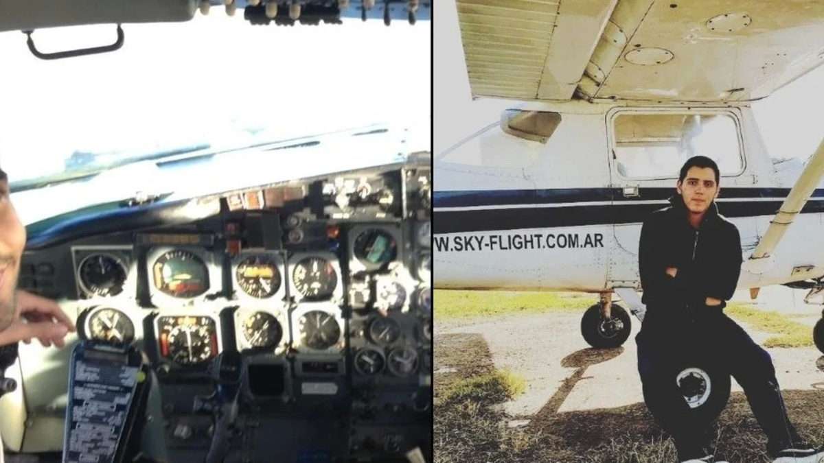 Quiénes eran los dos tripulantes que viajaban en el avión que se estrelló en Uruguay.