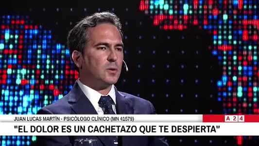Juan Lucas Martín con Novaresio: El dolor es un cachetazo que te despierta