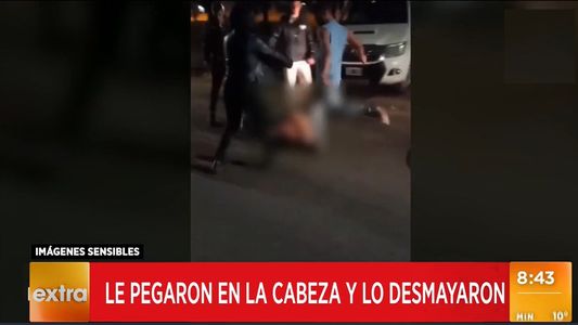 Brutal video: lo desmayaron de una patada en la cabeza a la salida de un boliche