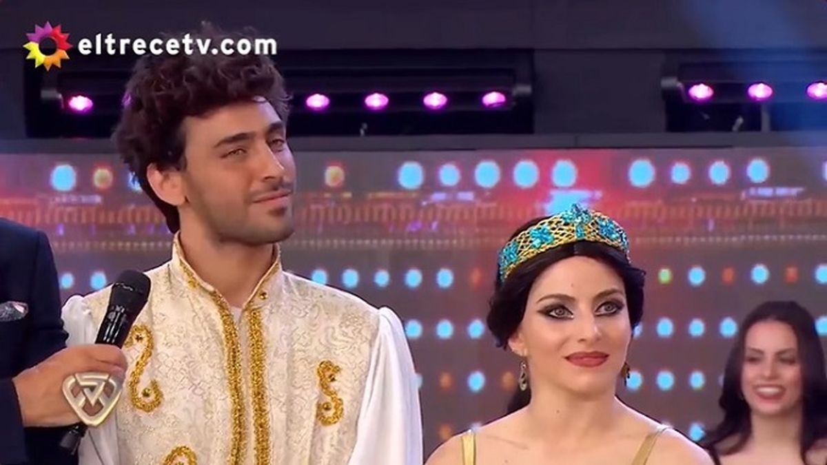 Lizardo Ponce y Josefina Oriozabala interpretaron un pasaje del musical Aladdín, lo que disparó el reclamo de Guillermina Valdés a Marcelo Tinelli en pleno aire de ShowMatch. 