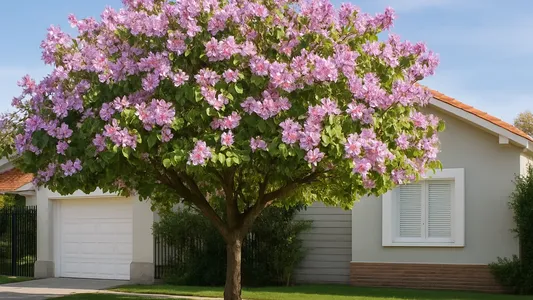 El árbol ornamental que da sombra, florece en primavera y puede adaptarse al frente de casa