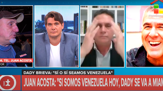 Juan Acosta trató de pelotudo al periodista Mauro Federico que le dijo que repite los títulos de Clarín