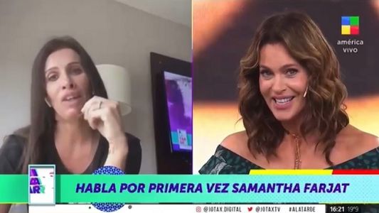 Samanta Farjat rompió el silencio en medio de las denuncias de Mavys Álvarez