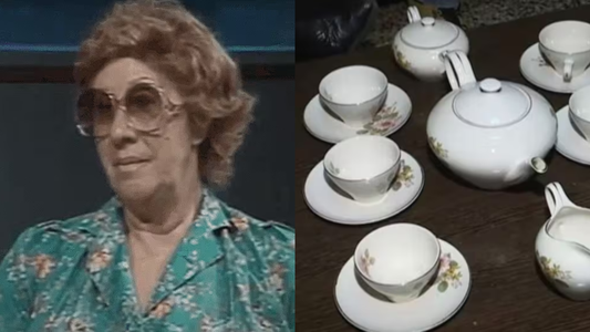 El hijo de Yiya Murano subastará el juego de té que usó su madre para envenenar a las víctimas