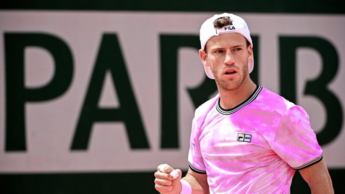 Diego Schwartzman llegó a octavos de final de Roland Garros sin ceder sets.