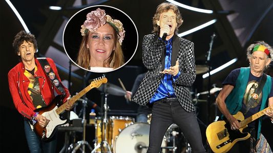 Los Rolling Stones estuvieron en la casa de Marcela Tinayre