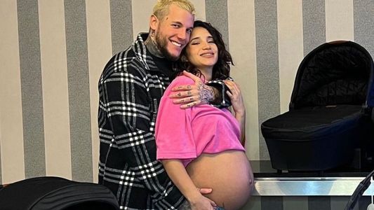 Nació la hija de Alex Caniggia y Melody Luz: Bienvenida la emperatriz