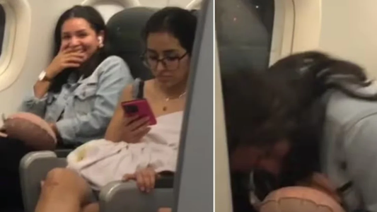 Su papá piloto le dio la sorpresa de su vida cuando subió al avión