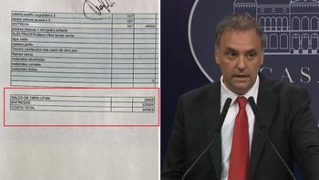 Los detalles de los gastos en la casa del country de Manuel Adorni