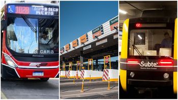 Aumentaron los boletos de colectivos, subtes y peajes: cuánto cuestan ahora en CABA y PBA